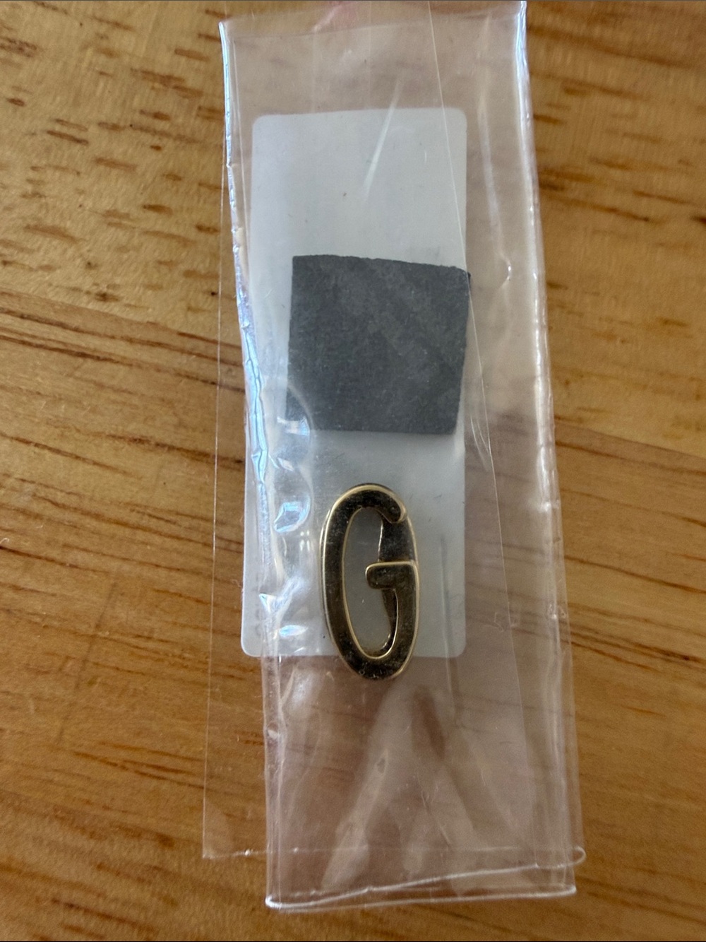 KEEP Collective Gold Letter G Charm